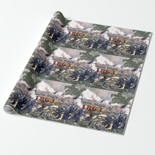 Papier Cadeau Guerre civile 1863 d'ABH
