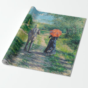 Papier Cadeau Gustave Caillebotte - Le chemin vers le haut