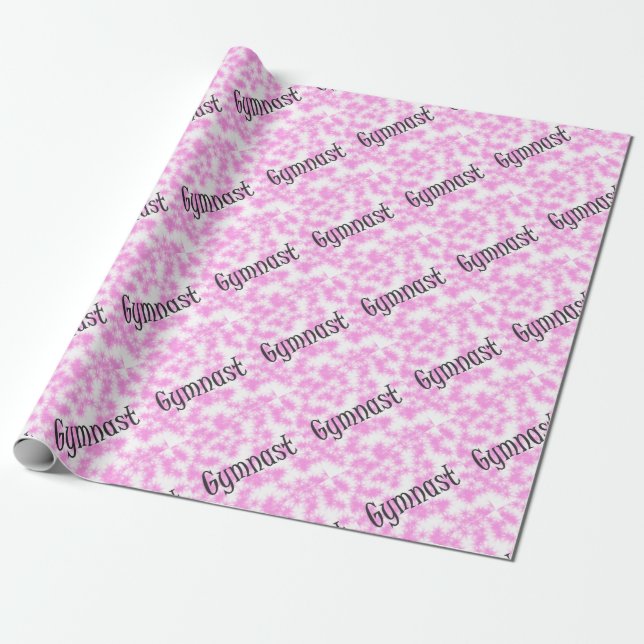 Papier Cadeau Gymnaste (Déroulé)