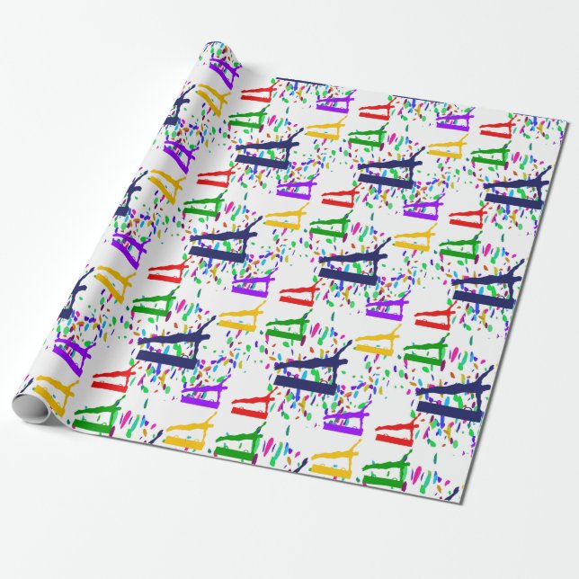 PAPIER CADEAU GYMNASTIQUE (Déroulé)
