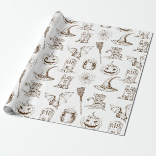 Papier Cadeau Halloween