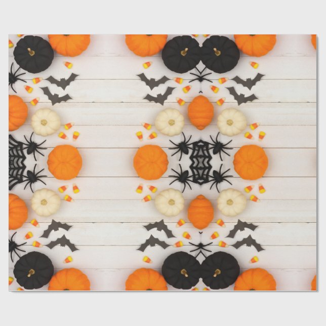 Papier Cadeau Halloween (Plat)