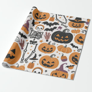 Papier cadeau Halloween