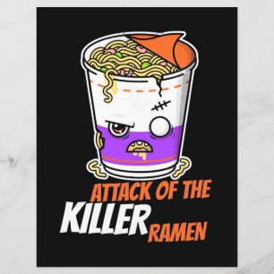 Papier Cadeau Halloween   Attaque Du Ramen