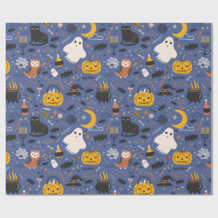 Papier Cadeau Halloween Fright
