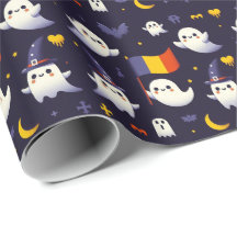 Halloween Ghost Roumain Drapeau couleurs