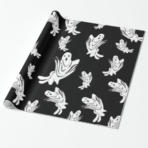Papier Cadeau Halloween - juste fantomatique