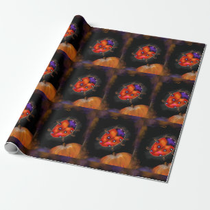 Papier Cadeau Halloween Ladybug