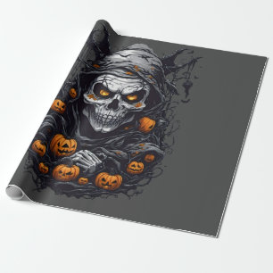 Papier Cadeau Halloween scray