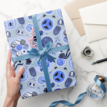 Halloween thé fête papier enveloppant