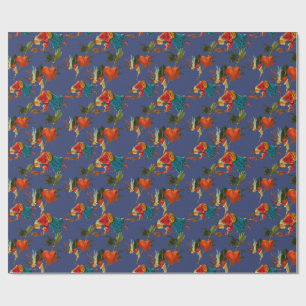 Papier Cadeau Halloween vols de nuit petits