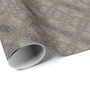 Papier Cadeau HAMbyWG - Enveloppe cadeau - Motif diamant Vintage