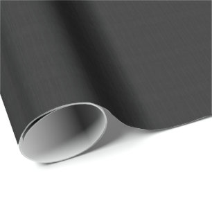 Papier Cadeau HAMbyWG - Enveloppe cadeau - Noir - Revêtement tex