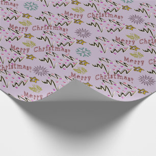 Papier Cadeau Hanche Holidaze - brouillard de lavande