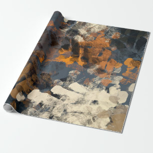 Papier Cadeau Handmade surreal abstract pattern. Modern artistic