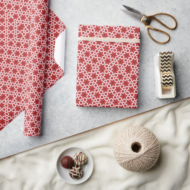 Papier Cadeau Hanoukka Star moderne (Artisanat)