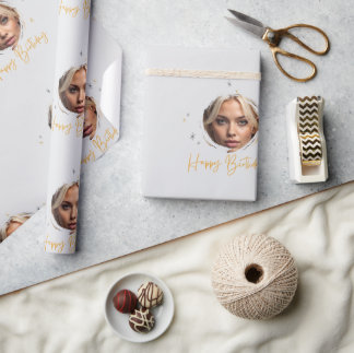 Papier Cadeau Happy Birthday Custom