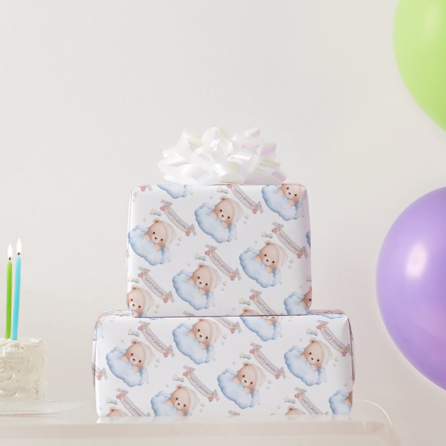 Papier Cadeau Happy Birthday Wrapping Paper (Cadeaux de fête)