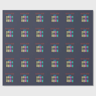 Papier Cadeau happy new year 2026