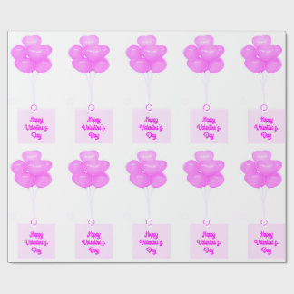 Papier Cadeau Happy Valentine's Day Wrapping Paper