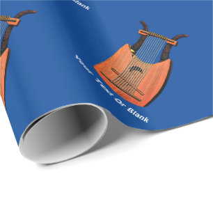 Papier Cadeau Harpe du roi David