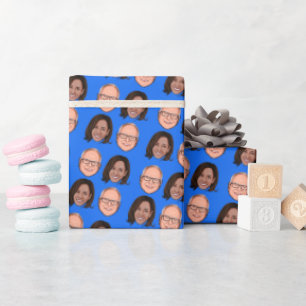 Papier Cadeau Harris Walz 2024