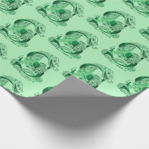 Papier Cadeau Harry Potter   Aguamenti SLYTHERIN™ Graphique