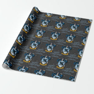 Papier Cadeau Harry Potter   Crête de Ravenclaw - Joyeux Noël