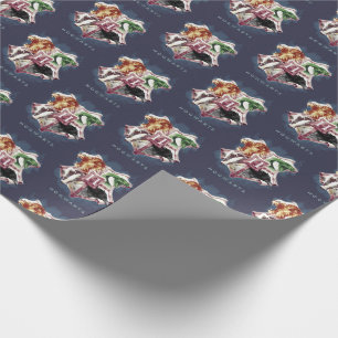 Papier Cadeau Harry Potter   HOGWARTS™ Crest Aquarelle