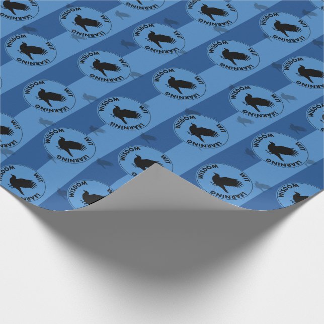 Papier Cadeau Harry Potter | RAVENCLAW™ Caractéristiques graphiq (Coin)