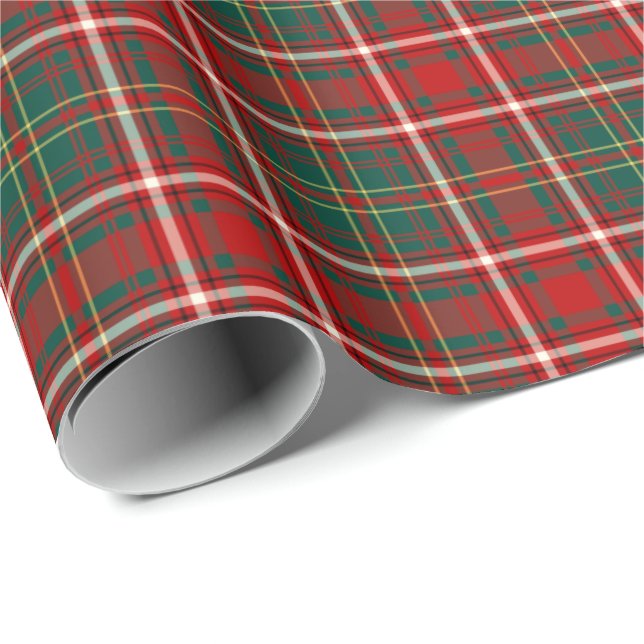 Papier Cadeau Hay Clan Tartan (Coin rond)