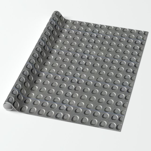 Papier Cadeau Heavy Metal (Déroulé)