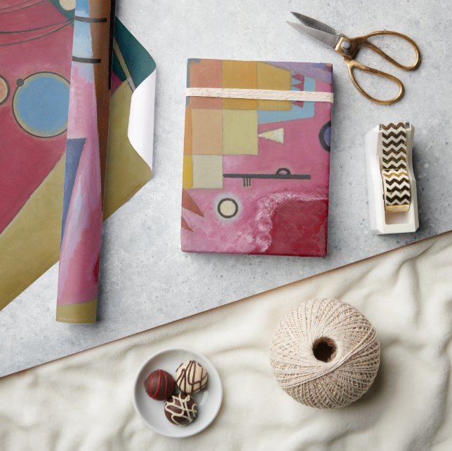 Papier Cadeau Heavy Red by Wassily Kandinsky (Artisanat)