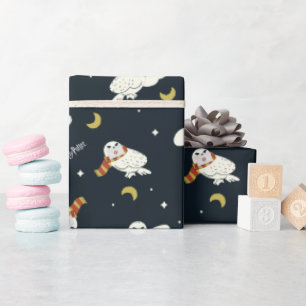 Papier Cadeau Hedwig Motif Clair de Lune