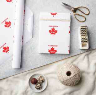 Papier Cadeau Hein canadien ? Feuille d'érable