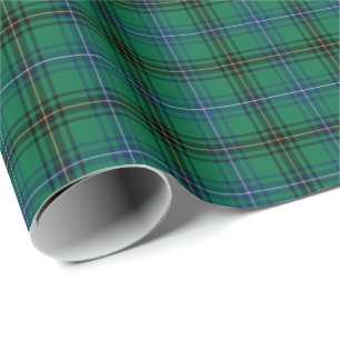 Papier Cadeau Henderson Clan Tartan