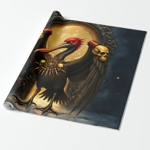 Papier Cadeau Héraut de la Porte Dorée Le Pélican Nocturne