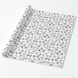 Papier Cadeau Heure de l'école