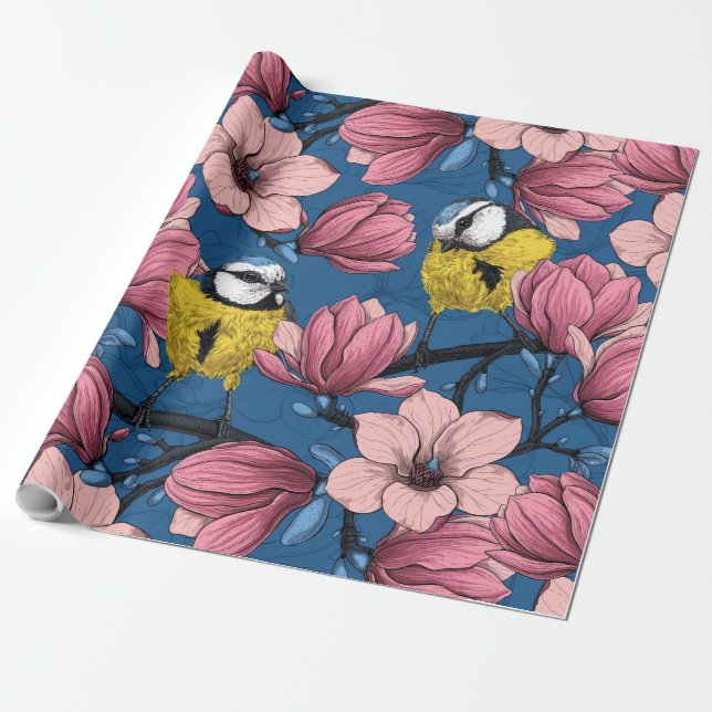 Papier Cadeau Heure du printemps (Déroulé)