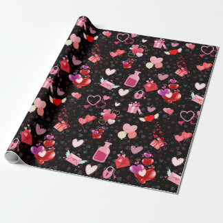 Papier Cadeau Heureuse Sainte-Valentin