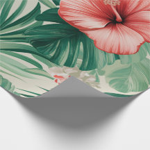 Hibiscus Tropical & Monstera