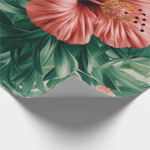Hibiscus Tropical & Monstera