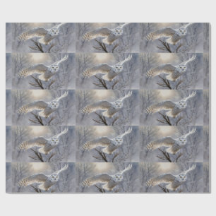 Papier Cadeau Hibou