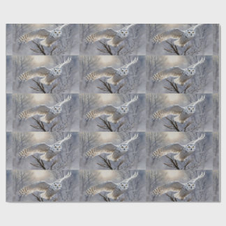 Papier Cadeau Hibou