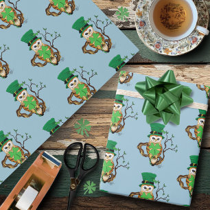 Papier Cadeau Hibou irlandais