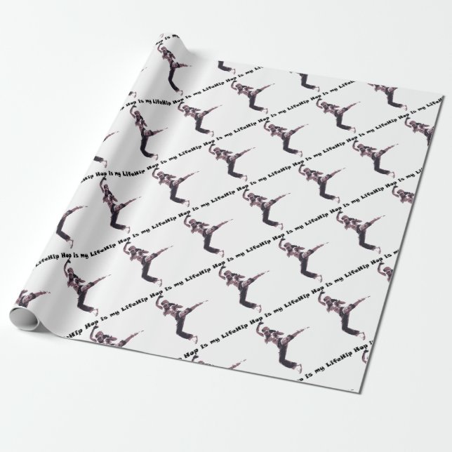 Papier Cadeau hip hop (Déroulé)