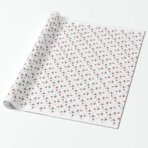 Papier Cadeau Histoire du Lévrier Italien Design