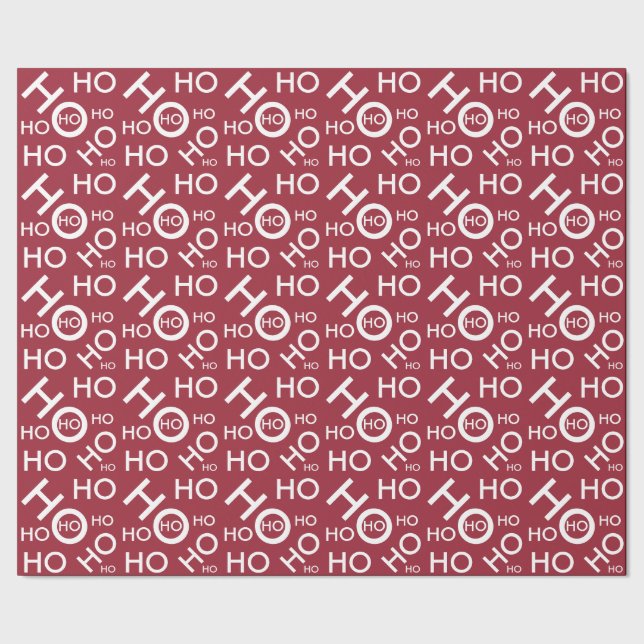 PAPIER CADEAU HO HO (Couture)