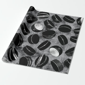 Papier Cadeau Hockey