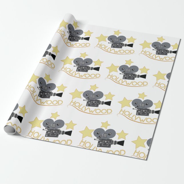 Papier Cadeau Hollywood (Déroulé)